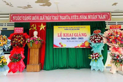 LỄ KHAI GIẢNG NĂM HỌC 2024-2025